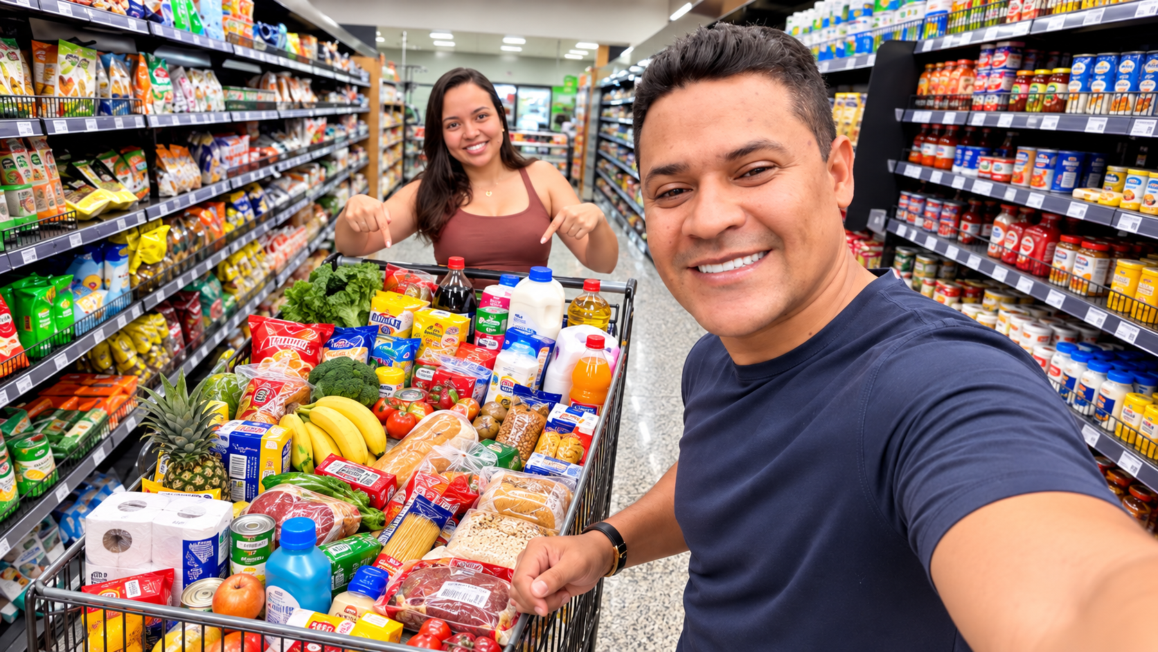 Campanha de compras de até 2 mil